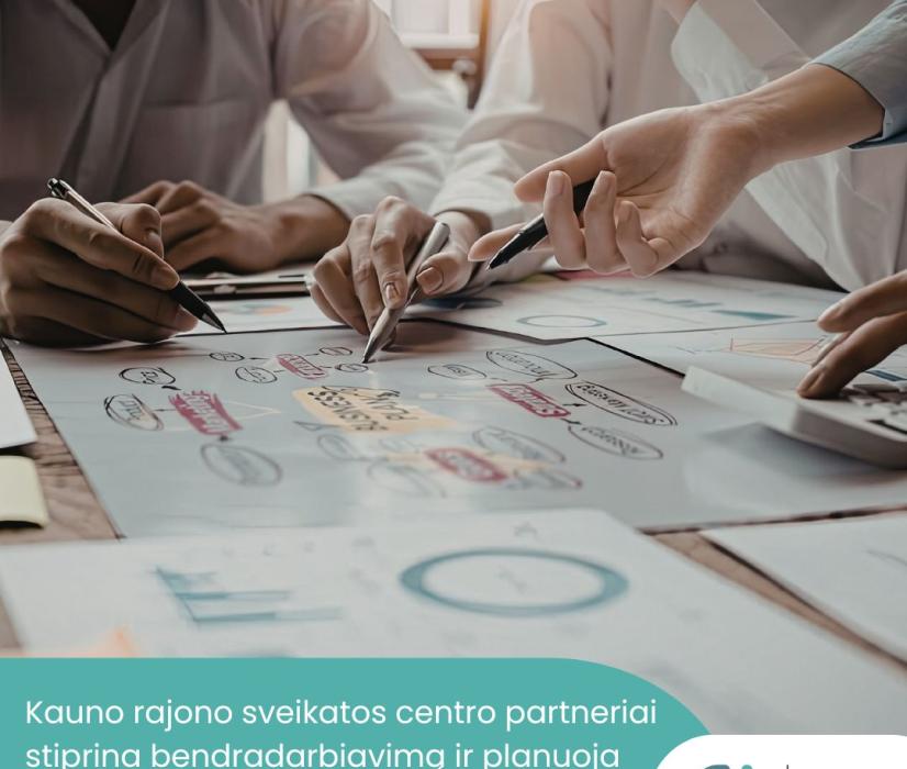 Kauno rajono sveikatos centro partneriai stiprina bendradarbiavimą ir planuoja naujas iniciatyvas