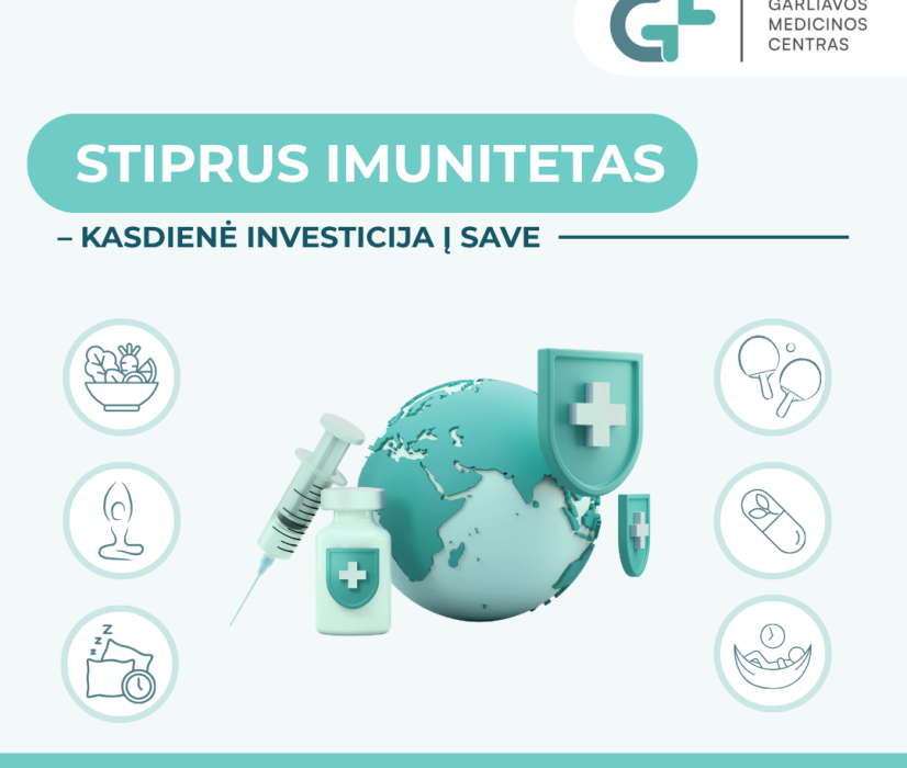 Kaip palaikyti stiprią imuninę sistemą?