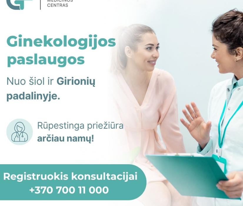 Ar žinojote, kad ginekologijos paslaugas nuo šiol galite gauti dar arčiau namų?