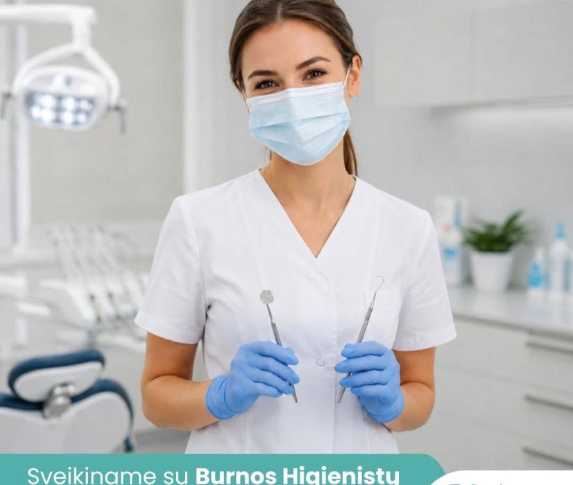 Sveikinimas Burnos higienistų dienos proga