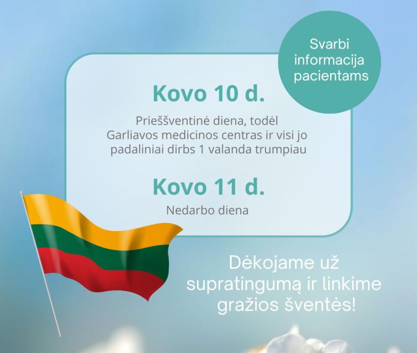 Prieššventinės ir šventinės dienos. Darbo laikas