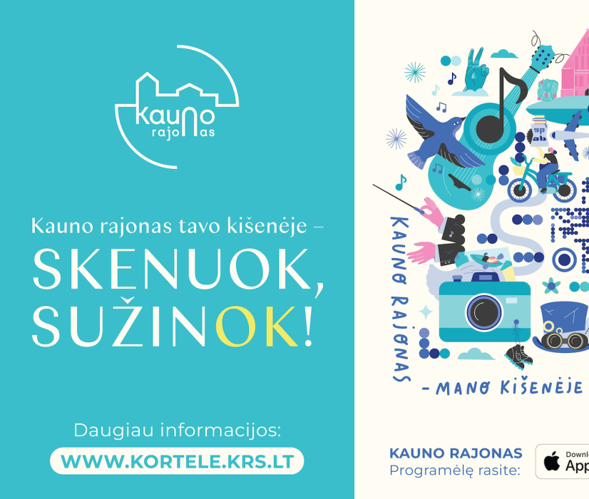 Kauno rajono savivaldybė pristato naują mobiliąją programėlę „Kauno rajonas“
